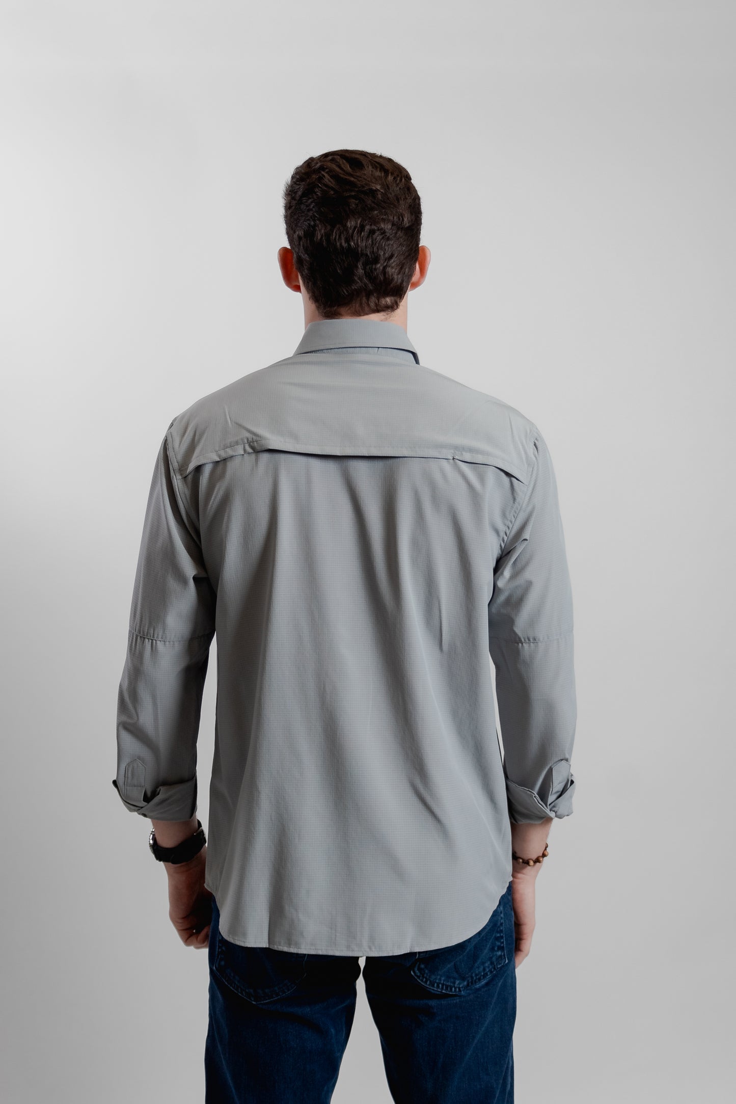 Camisa Pescador Regular Fit Manga Larga