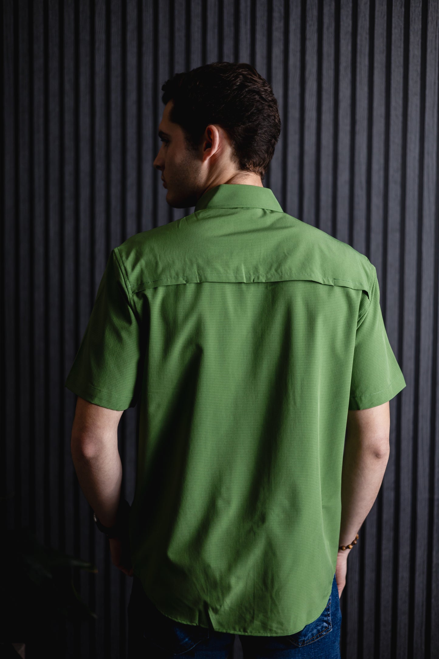 Camisa Pescador Manga Corta Regular Fit