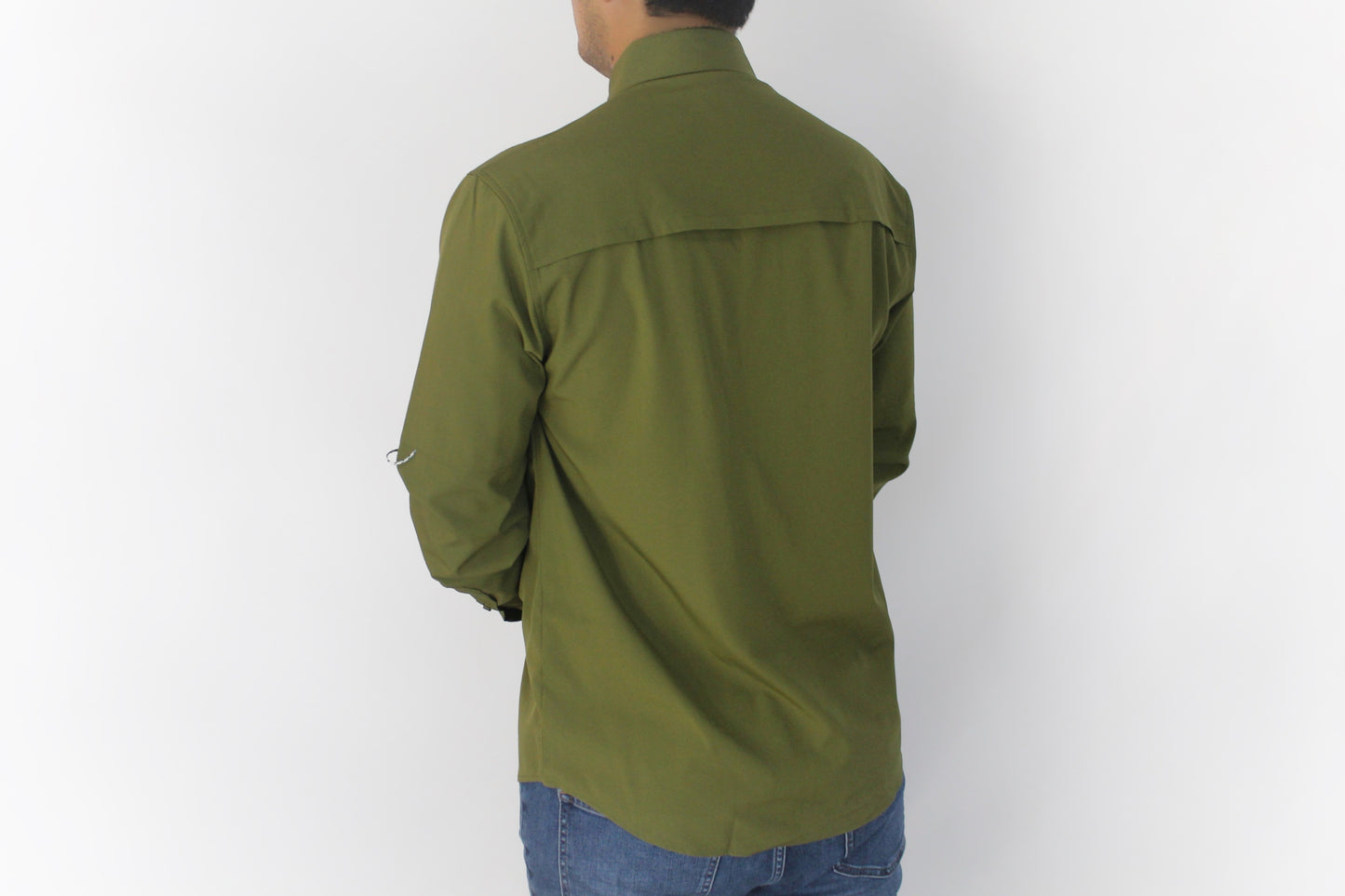 Camisa Pescador Manga Larga Modelo Clasico